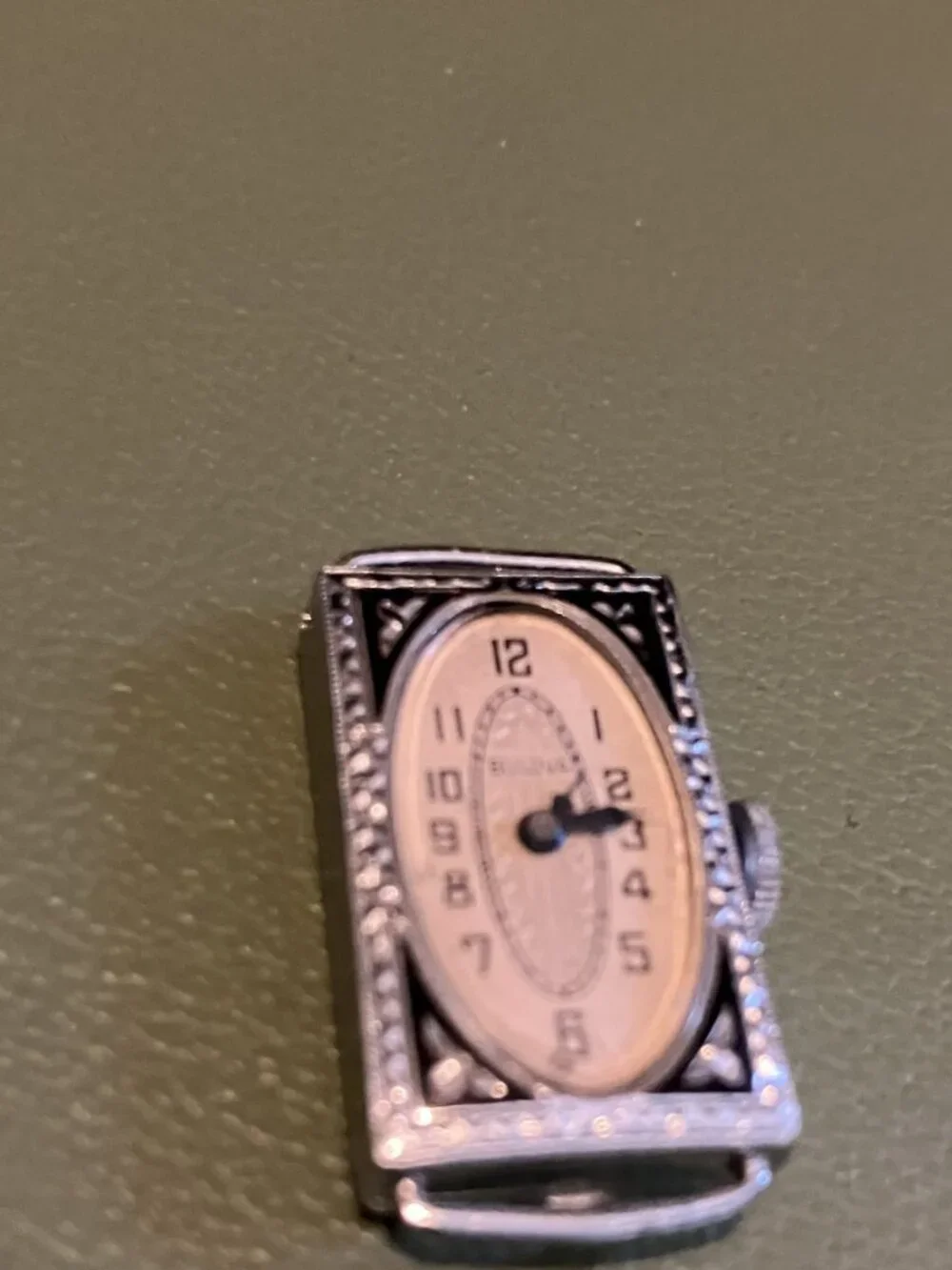 RARE ROARING TWENTIES'   BEAUTY!!!     Free Ship on   Bulova Art Deco   Watch